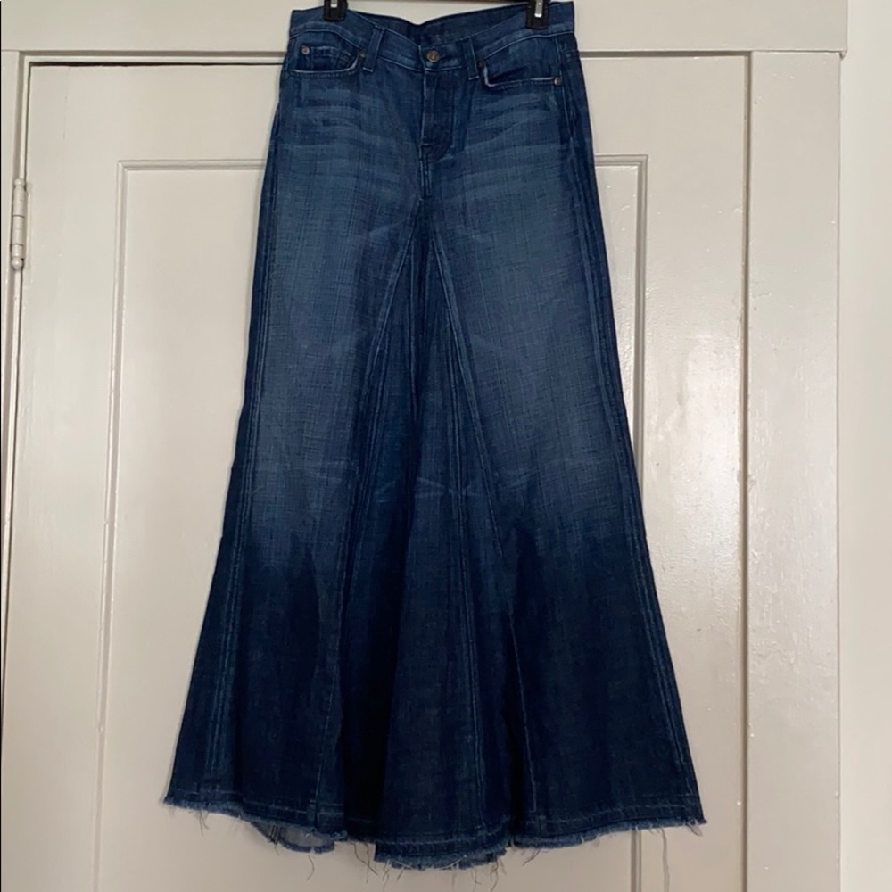7 For All Mankind Maxi Skirt denim